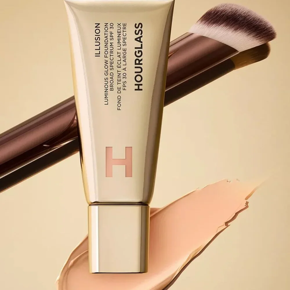BNIB ✅ HOURGLASS #6 Illusion Luminous Glow Foundation SPF 30 ✨ BNIB